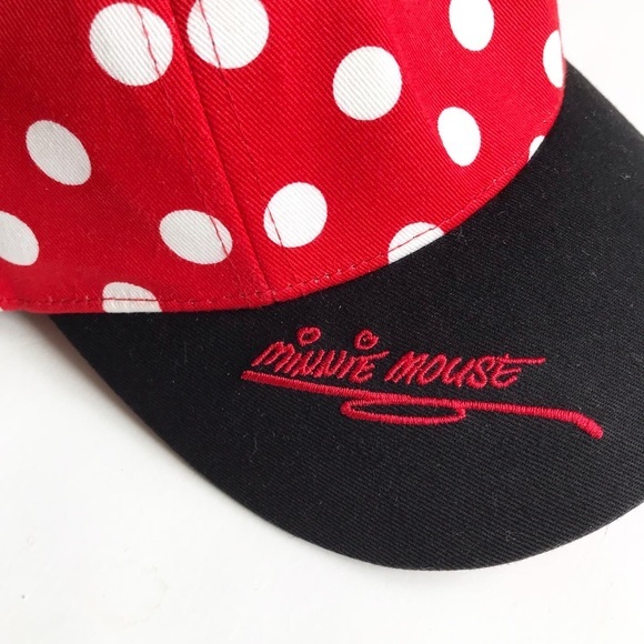 Walt Disney World Minnie Mouse ear baseball cap EUC youth (6-10 years) - Picture 4 of 8